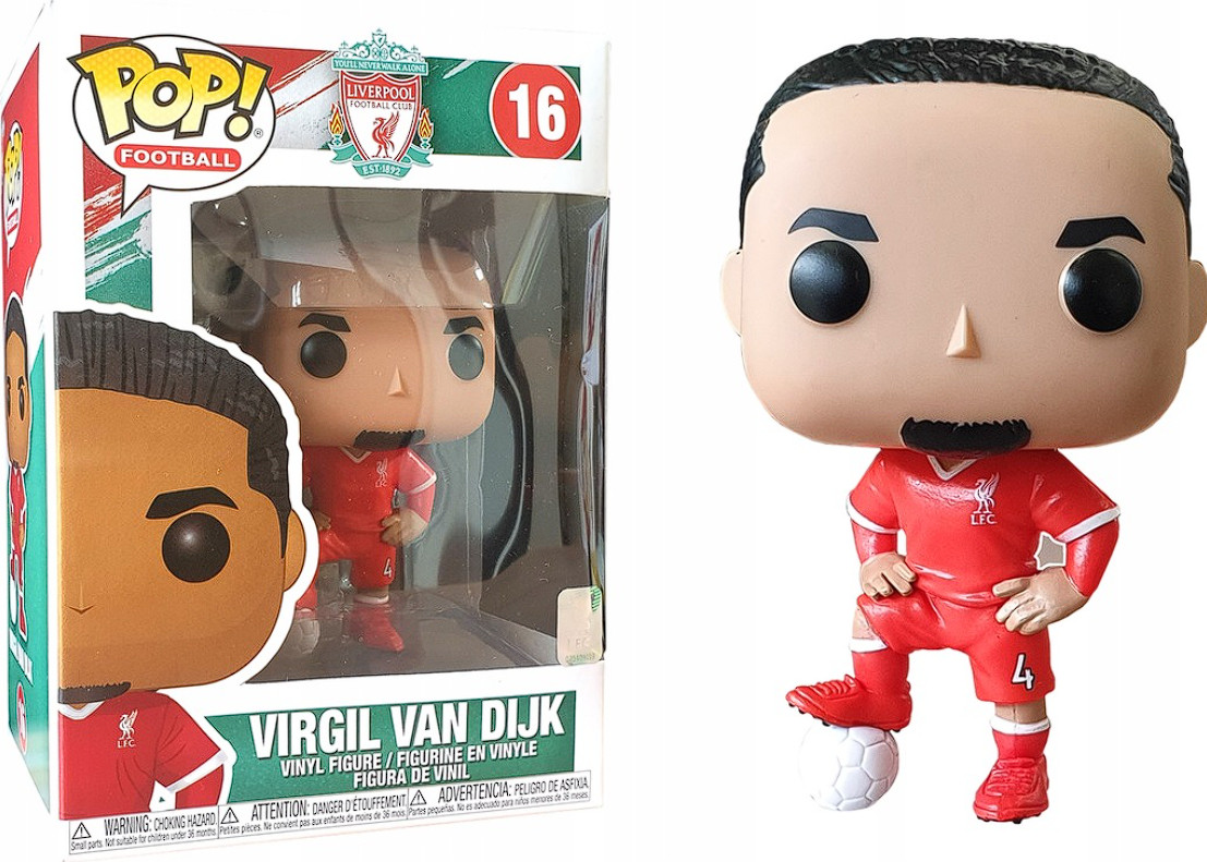 Funko Pop Football Liverpool Virgil Van Dijk Multicolor