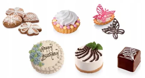 TESCOMA PISAK ZDOBIĄCY DEKORATOR SZPRYCA Stan opakowania oryginalne