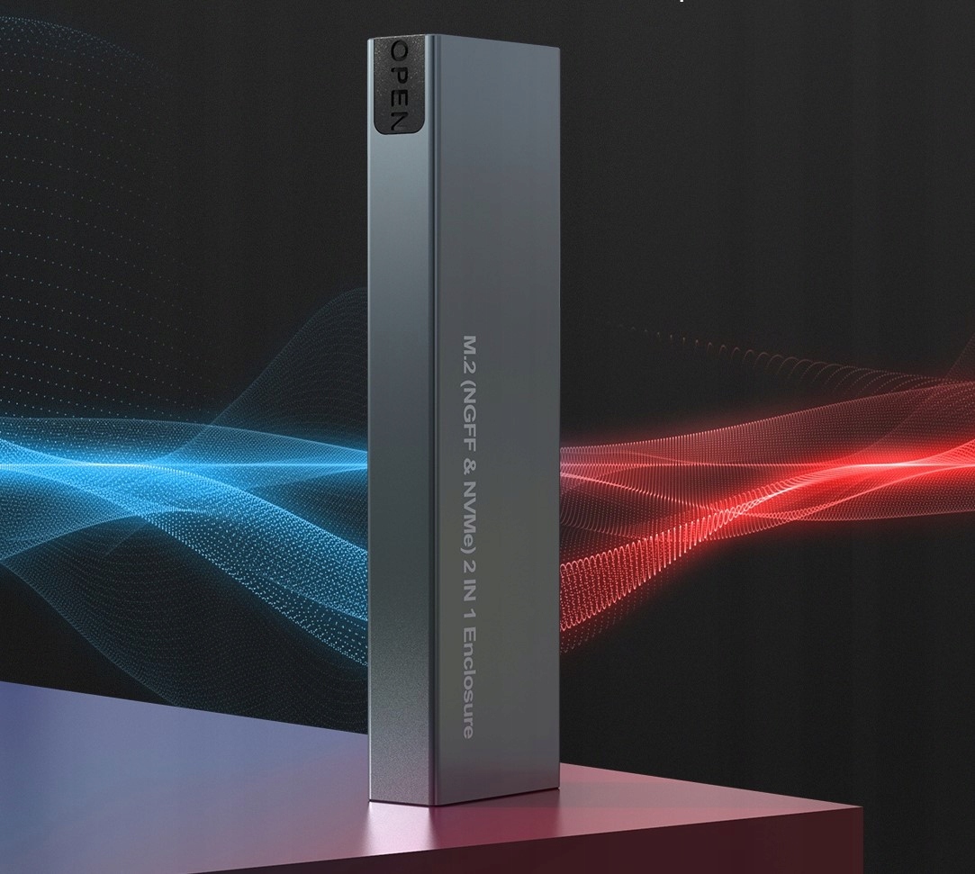 Kieszeń SSD NVME/SATA dysk M.2 USB C 3.1 Gen2 Producent Inna