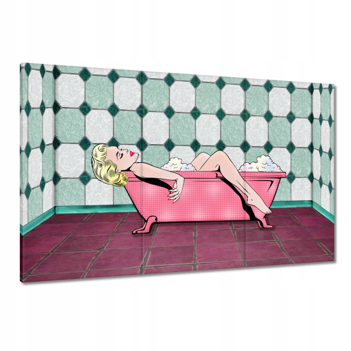 Obrazy 120x80 Marylin Monroe ve vaně
