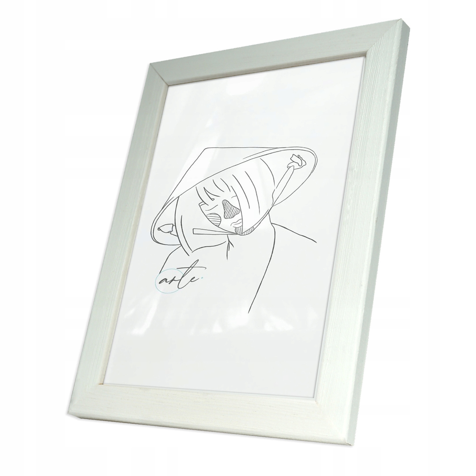 

Ramka drewniana Sosna biały 24x30 cm