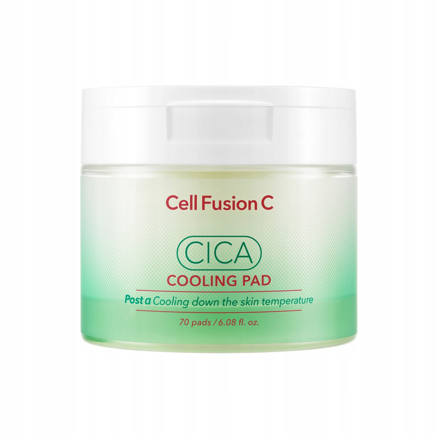 Cell Fusion C Cica Cooling Pad 70 szt płatki chłodzące 180 ml do twarzy