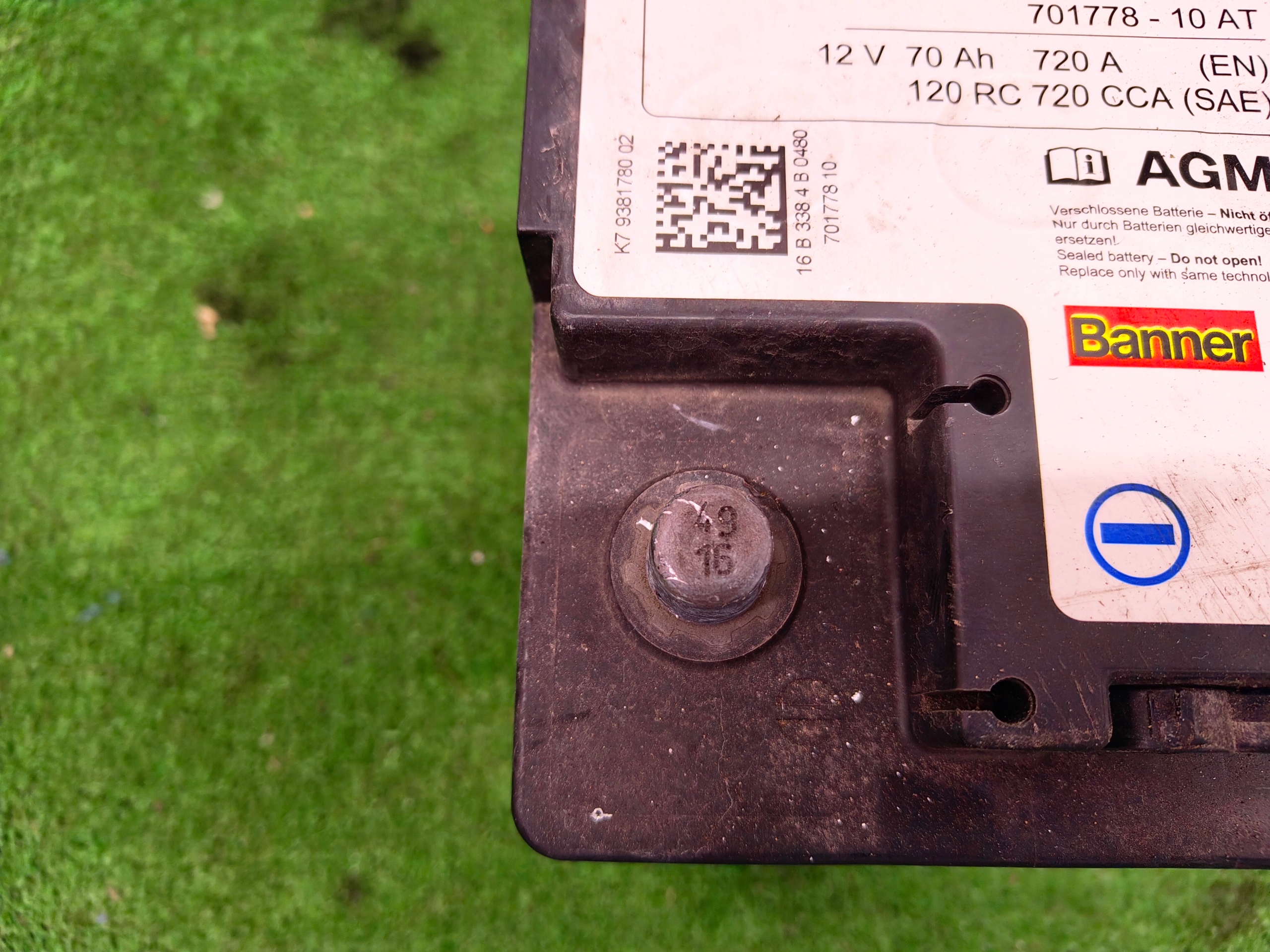 BMW AKUMULATOR 68606756 720A 70AH