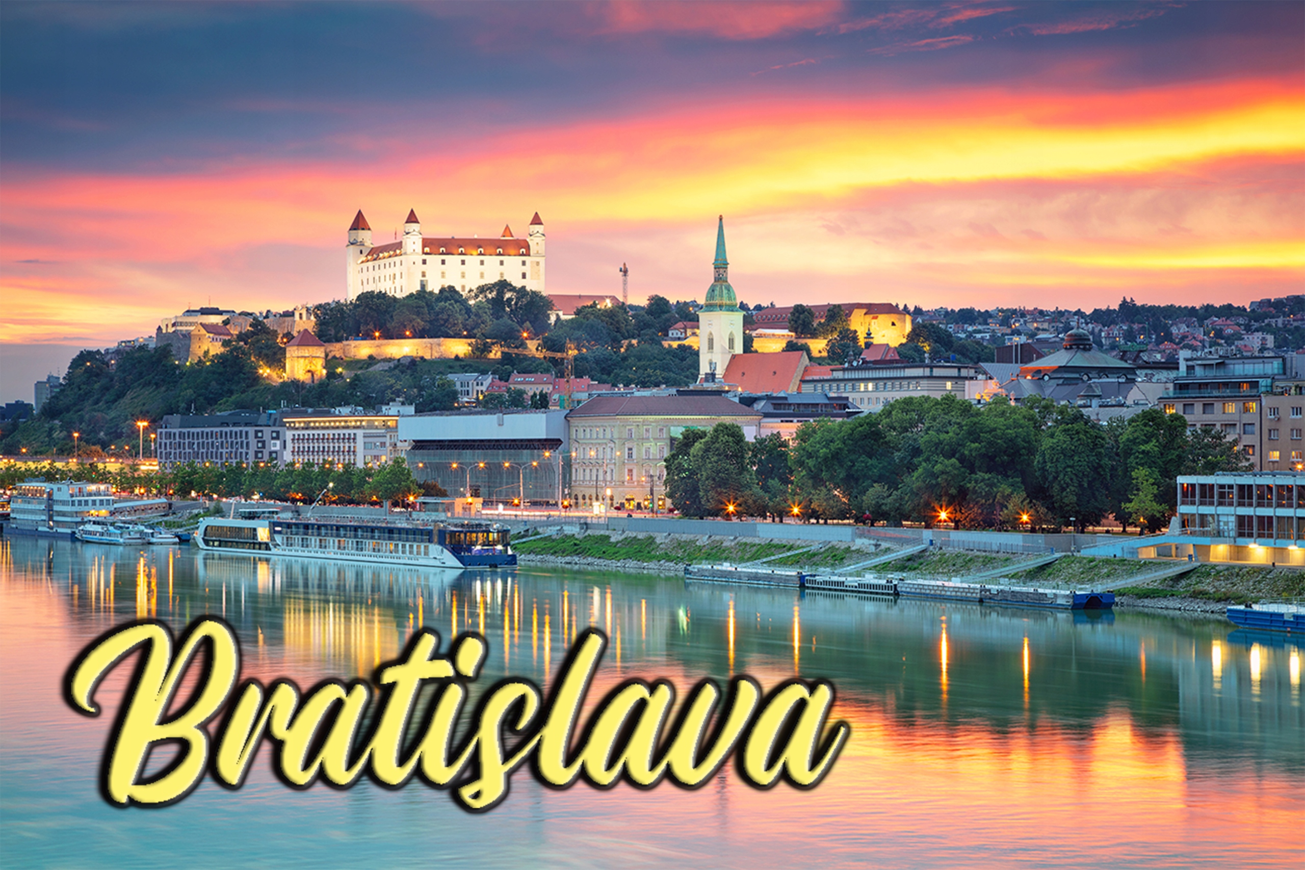 

Magnesy na lodówkę miasta - Bratislava