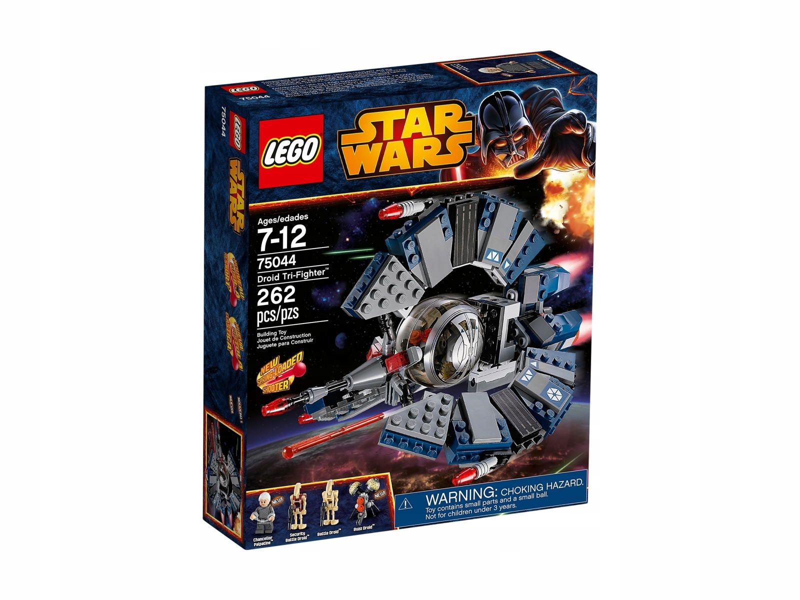 Klocki Lego Star Wars Zestaw Droid Tri-fighter 75044