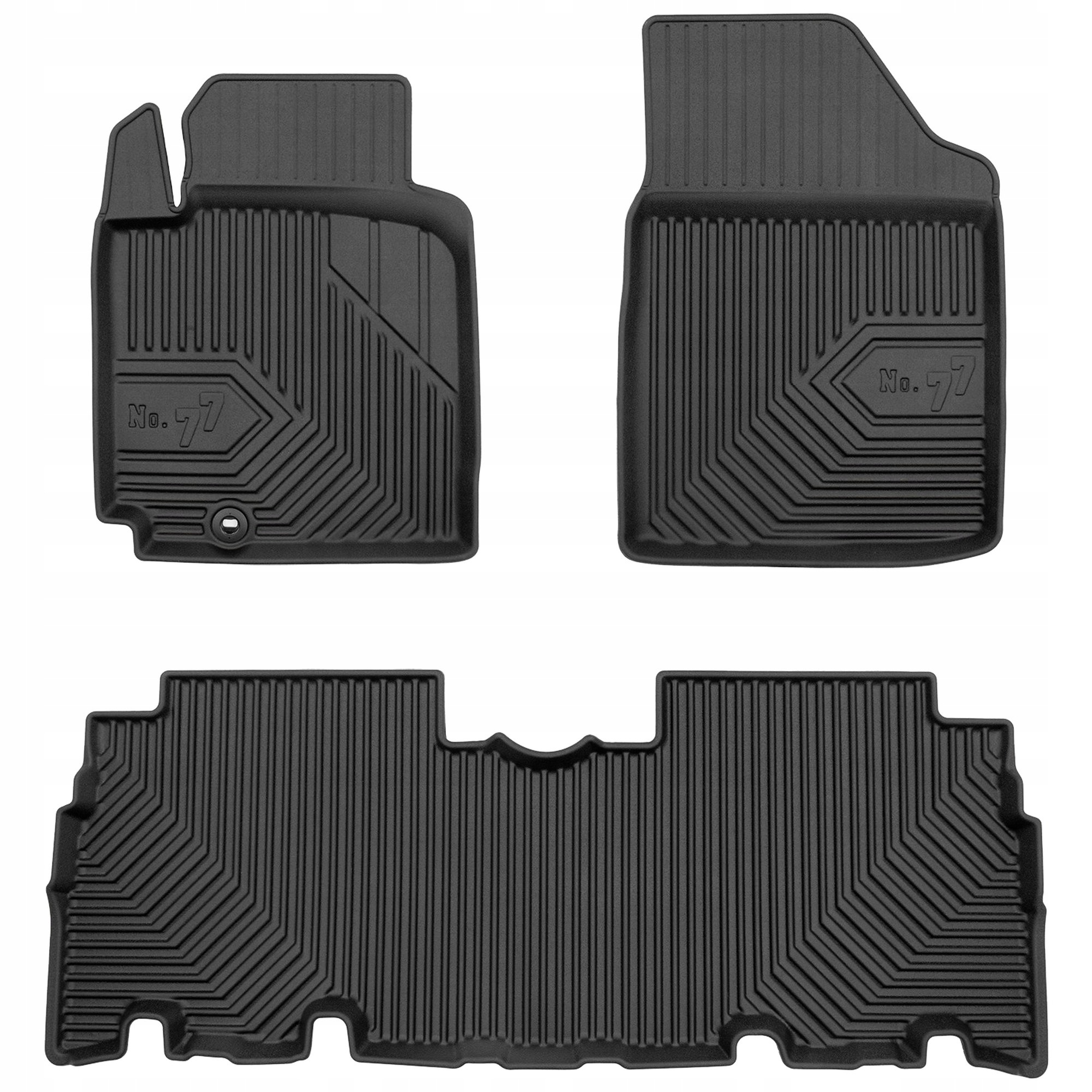 Gumové koberce č.77 Toyota Yaris Verso 1999-2005
