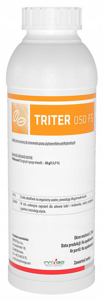 

Zaprawa Triter 050FS 0,5L Zbóż Grzybobójcza 1T