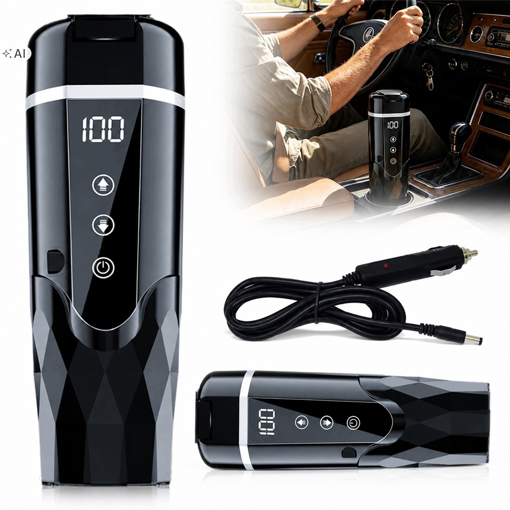 Mini Automobilový Vyhřívaný Tepelný Displej 500 ml 12 V 24 V
