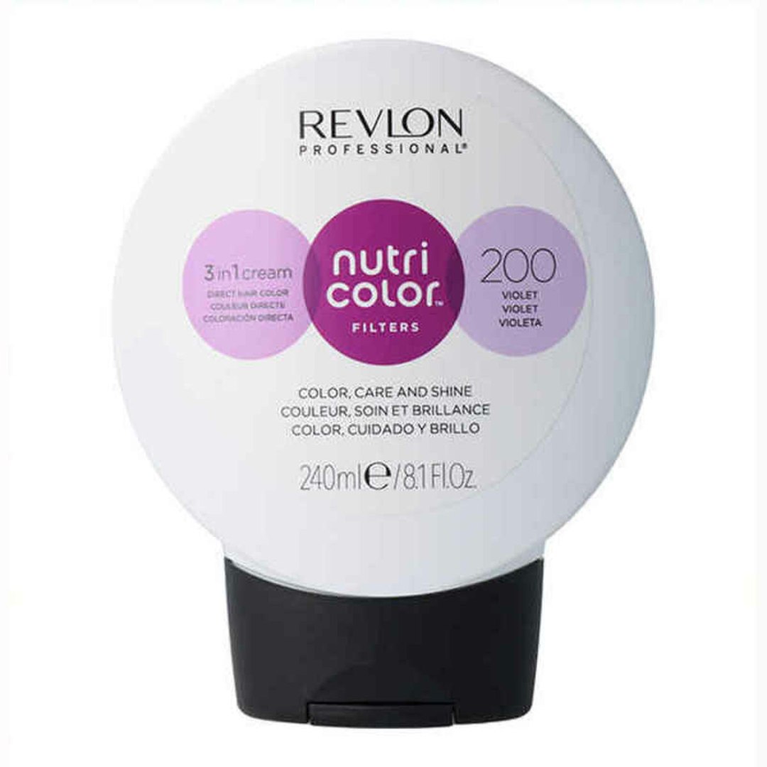 Permanentní barvení Nutri Color Revlon 7258709200 200 Fialová (240 ml) (240 m)