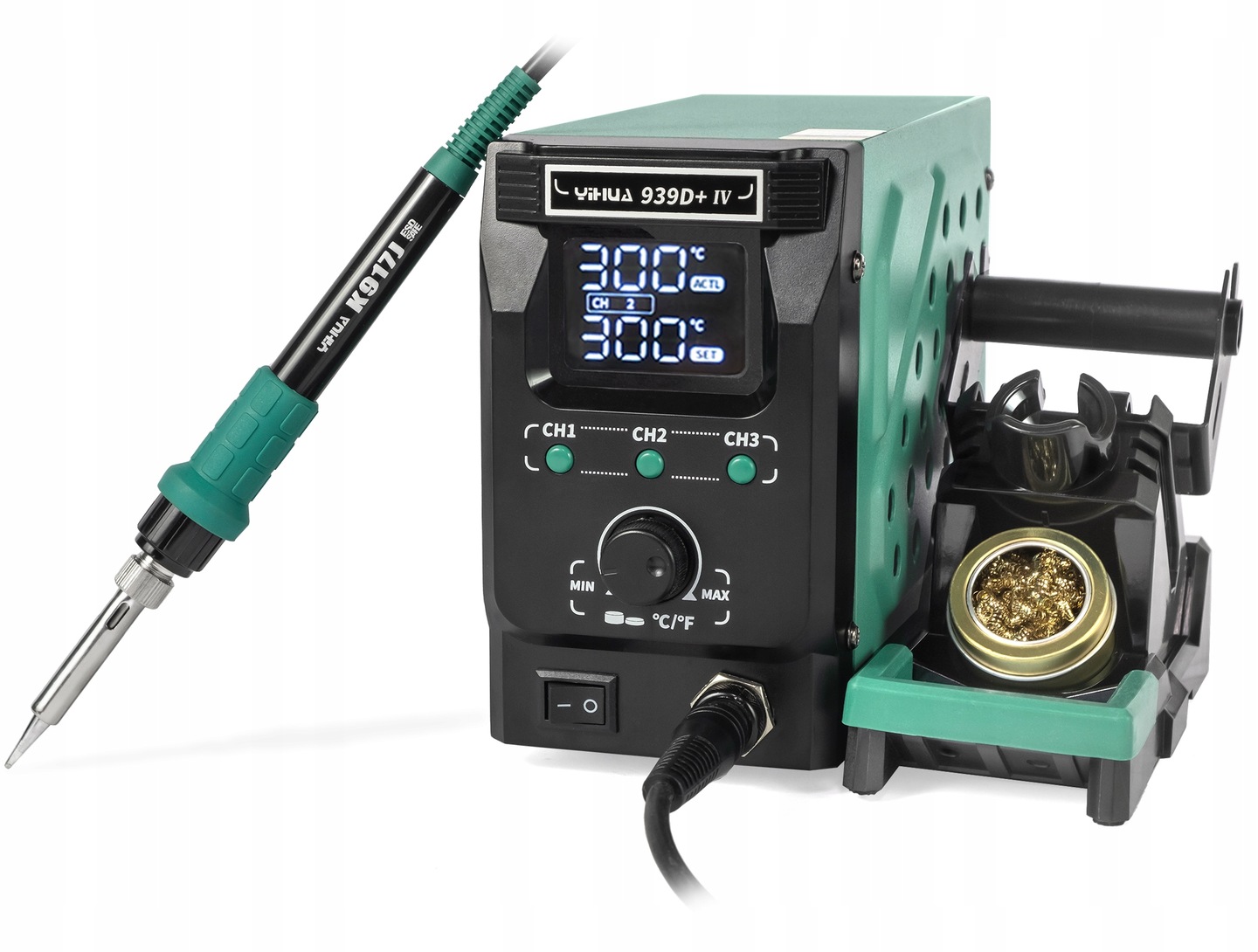 

Stacja lutownicza Yihua 939D+ IV 120W 200-480°C