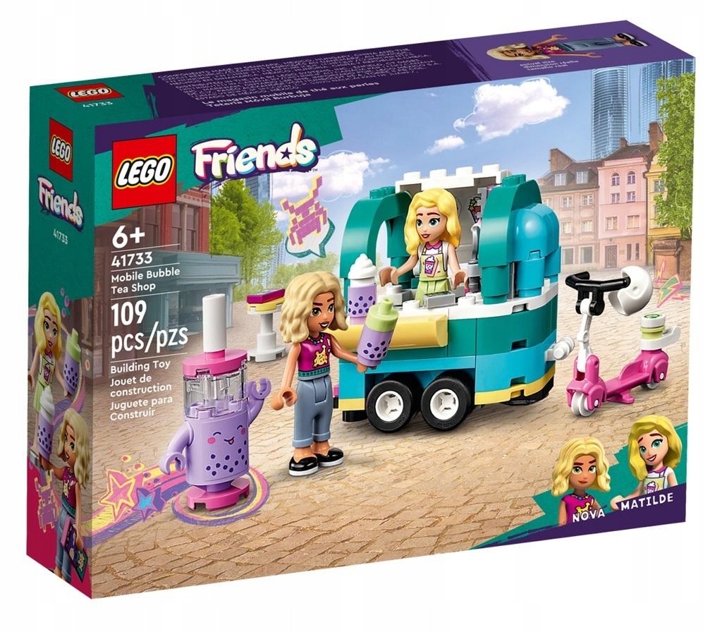 

Lego Friends Mobilny Sklep Bubble Tea 6+ 41733