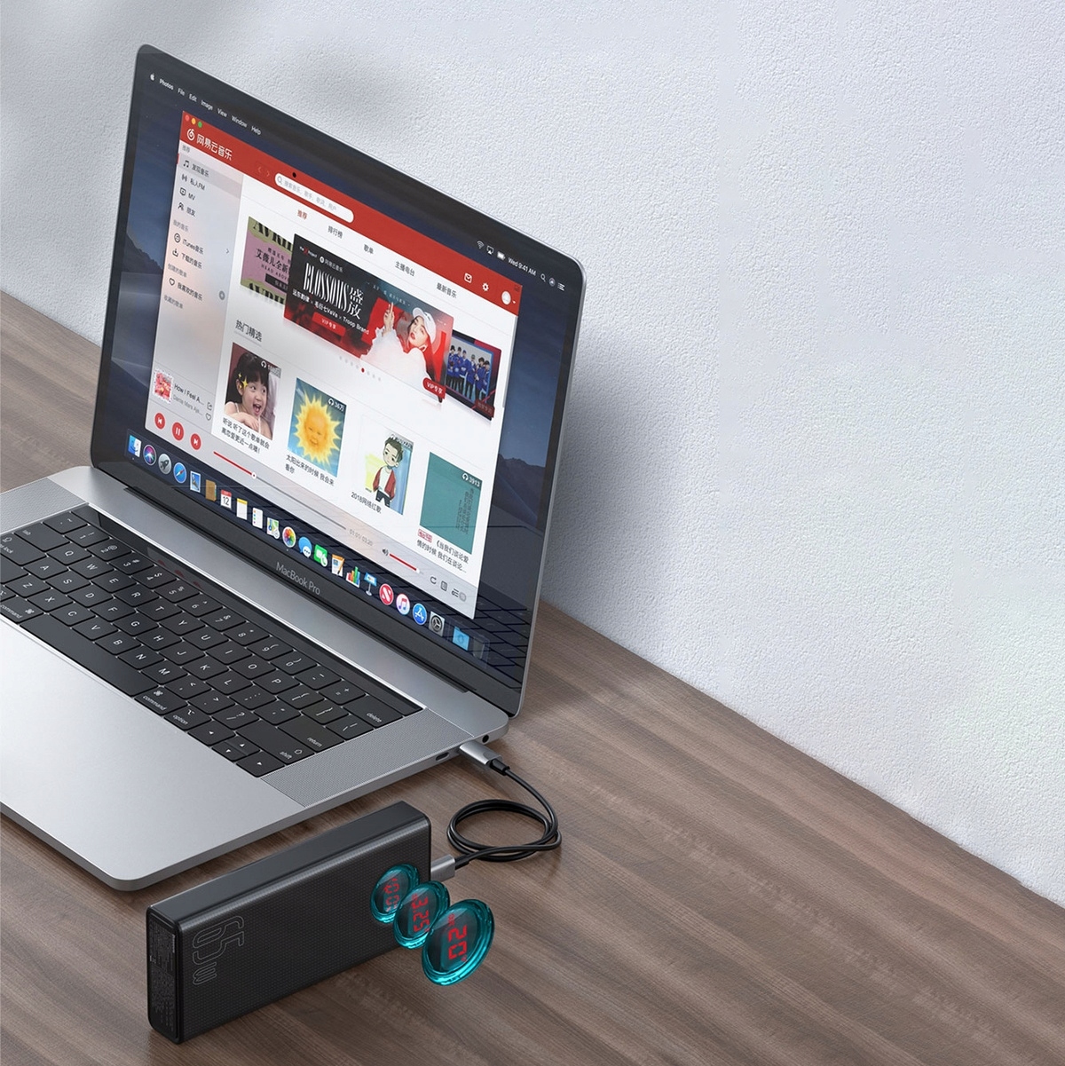 BARDZO MOCNY POWER BANK 30000 MAH BASEUS 65W USB USBC MICRO LIGHTNING Marka Baseus