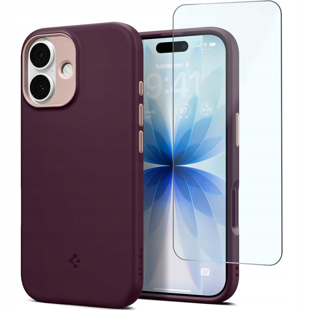 Etui Spigen Nano Pop do MagSafe do iPhone 17, modne plecki case + szkło