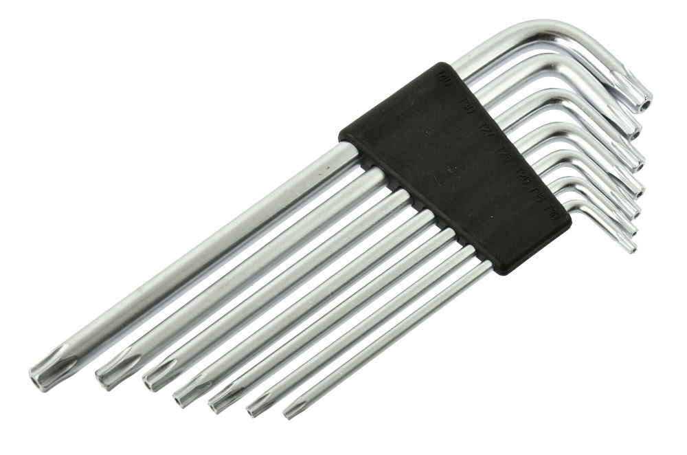 

Geko Zestaw Klucze CrV Torx Z Otworem T10-T40 7EL