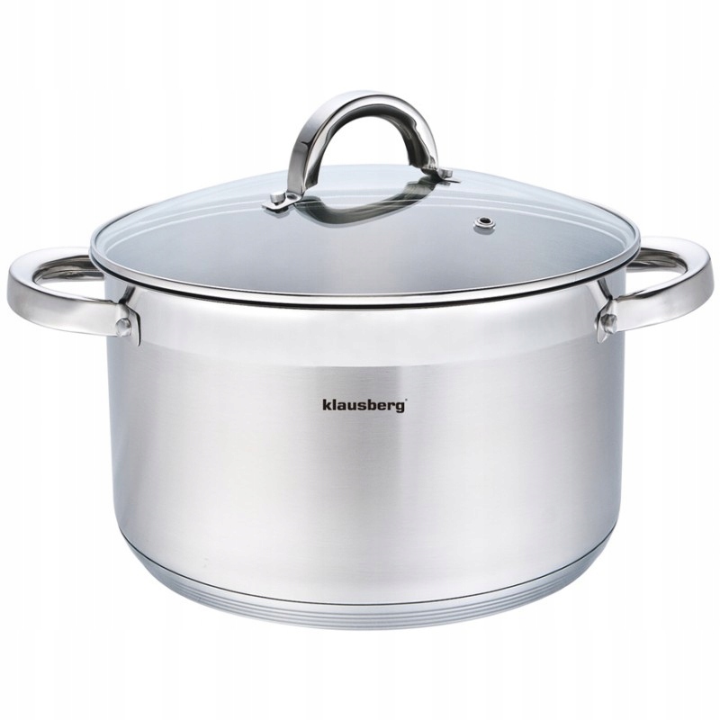 Garnek stalowy KLAUSBERG 28cm 7128 indukcyjny 9.5L