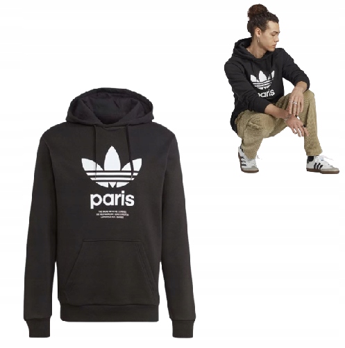 Sportovní Mikina Adidas Icone Paris City Hoodie