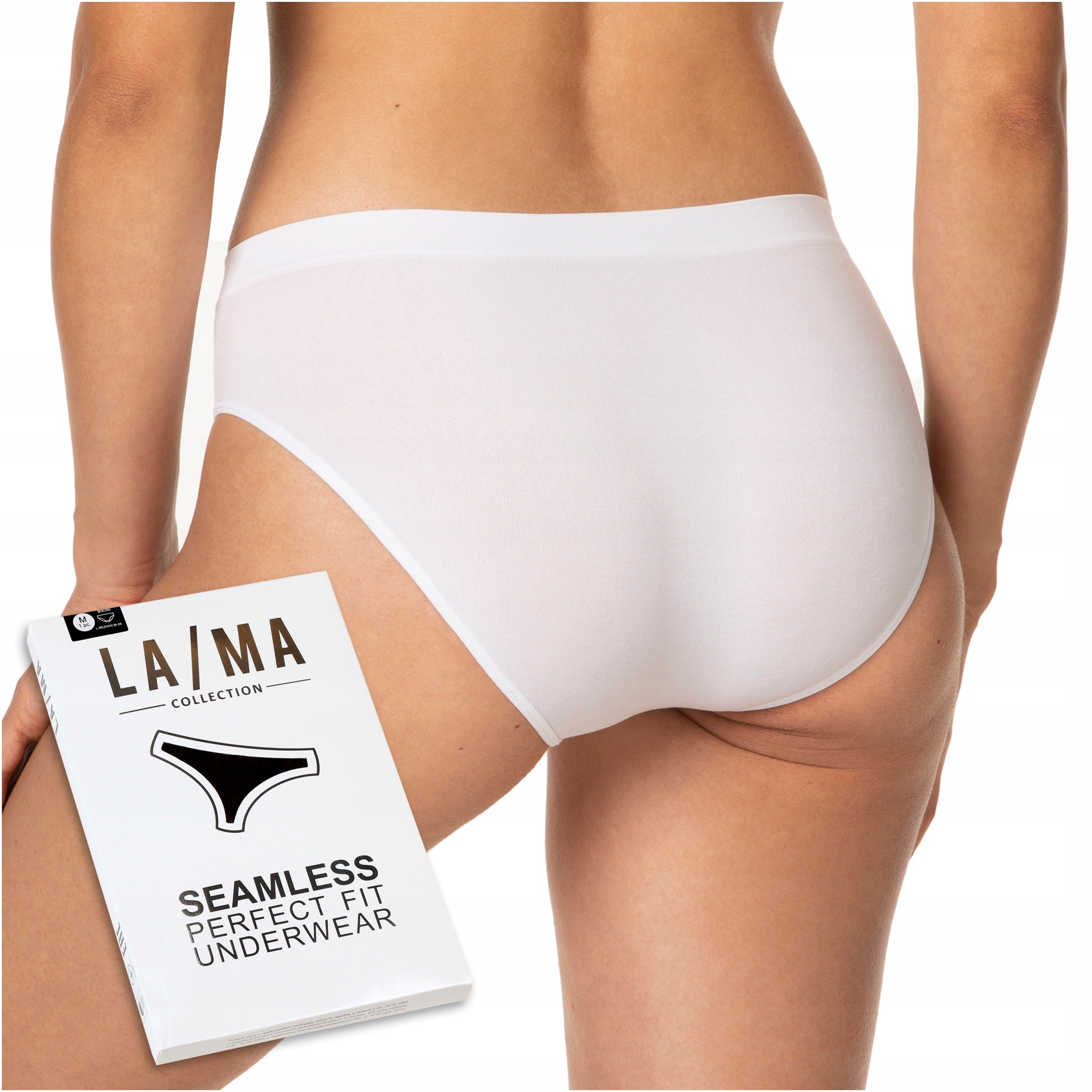 

Figi damskie Lama 5000BI01 majtki Bezszwowe M
