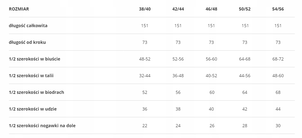Kombinezon EWITA elegancki granat 50/52 Rodzaj elegancki