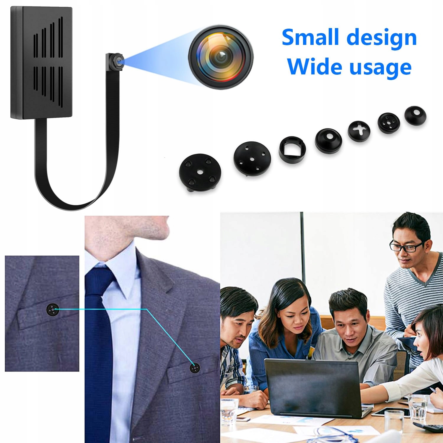 DIPREVO Mini Kamera HD 1080P z Detekcją Ruchu — miniatura 5