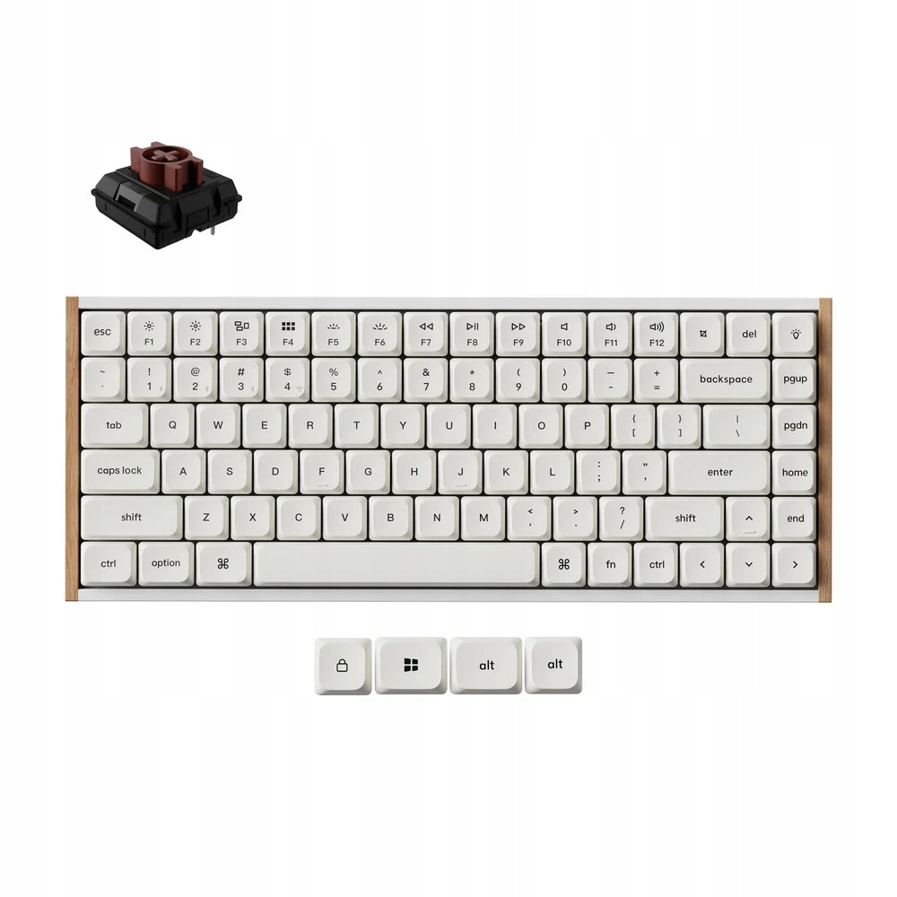 Keychron K3 Ultra 8K Mechanická bezdrôtová klávesnica Low Profile Brown
