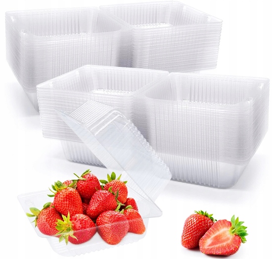 POJEMNIKI PLASTIKOWE NA CIASTO ZAMYKANE NA ŻYWNOŚĆ ALI25C 164/148/82 10SZT Marka Guillin