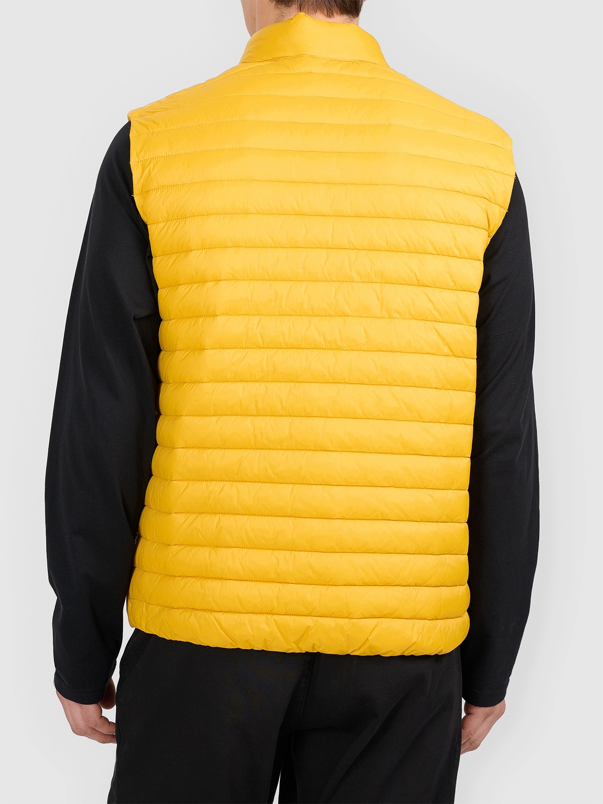 Kamizelka Męska Pikowana Hydrofobowa Regular Fit 4F Żółta AW26 M