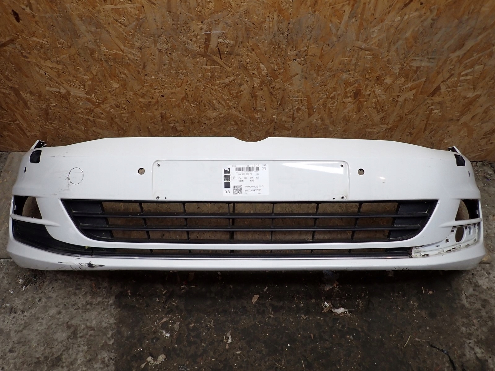 bumper front front VW VOLKSWAGEN GOLF 7 VII 5G 2012-2016R 5G0807221