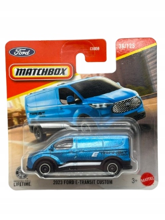 Autko Samochodzik MATCHBOX # 2023 FORD E-TRANSIT CUSTOM
