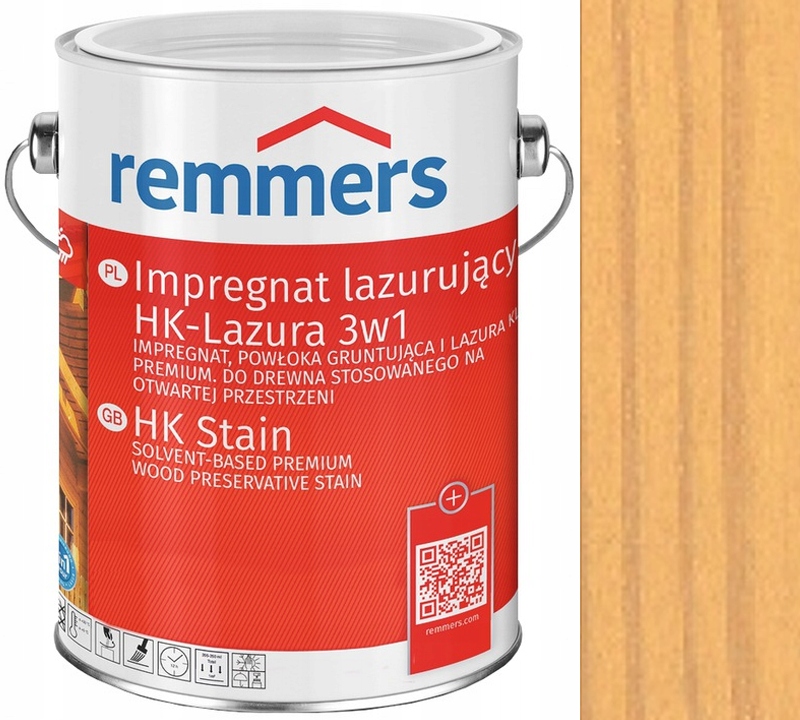 

Remmers Hk-lasur Lazura Do Elewacji 2,5L Hemlok