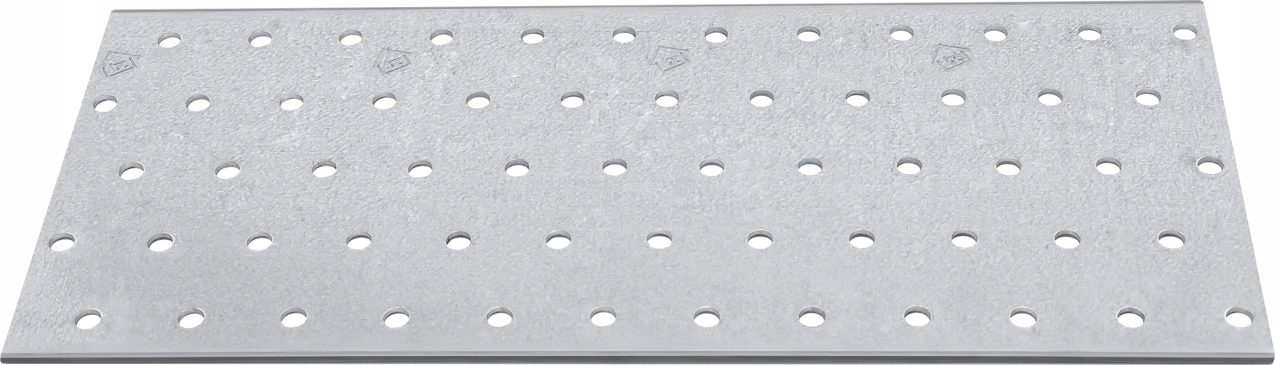 Perforovaná doska s plochým tesárskym spojom 100 x 240 x 2 mm PP13 50ks