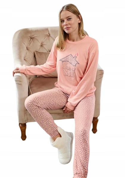 Pletené Teplé Pyžamo Home Série Thermal L