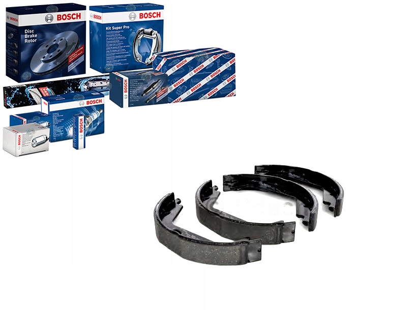 Brzdové Čelisti Volvo XC90 2,4-4,4 02-14 Bosch Sada pro řidiče #35