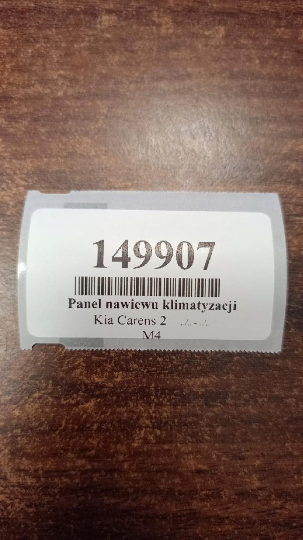 KIA CARENS II PANEL klími klimatizaci