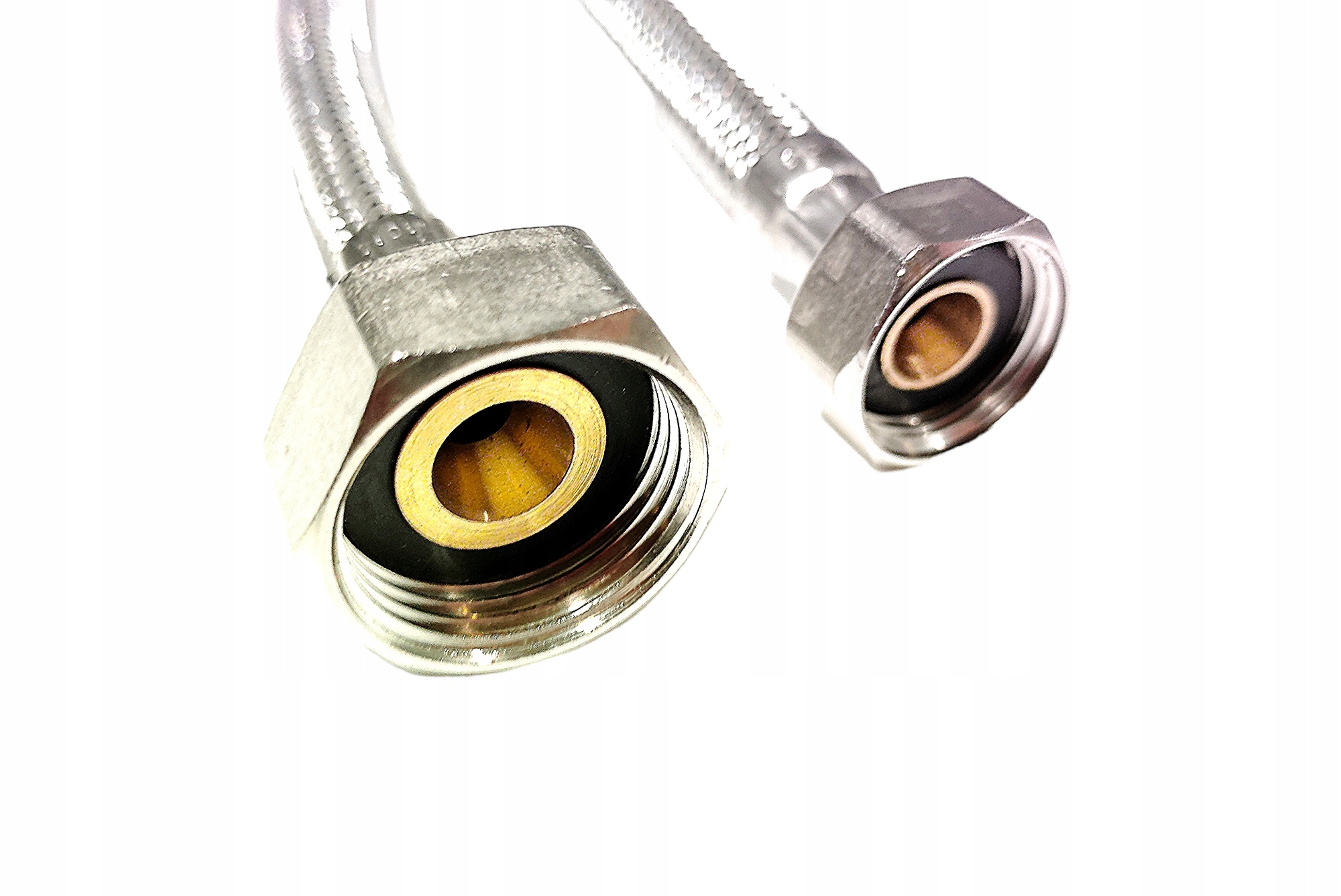 

Wąż Wężyk W Oplocie Stalowym 1/2x3/4 40CM Ww DN8