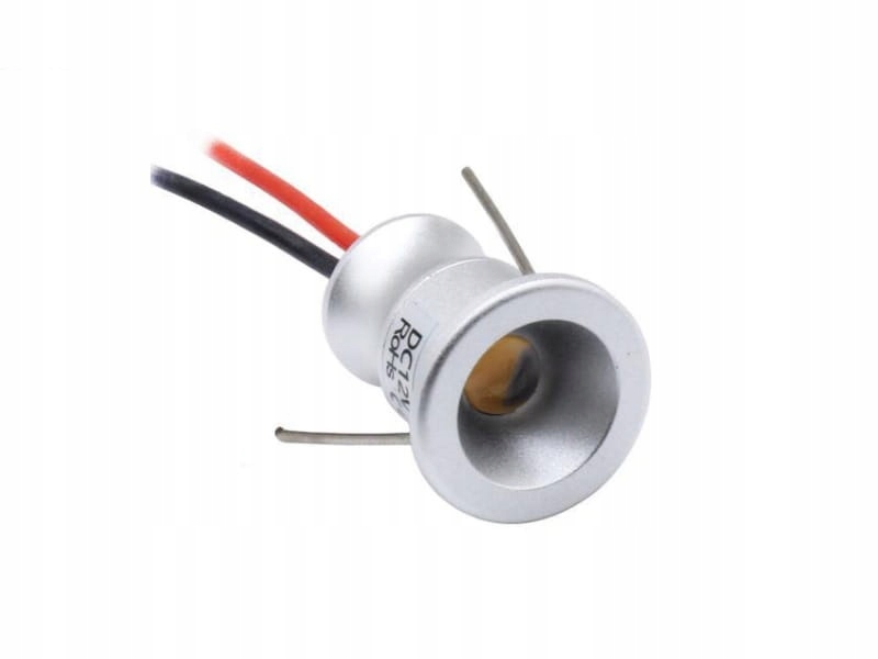 Moduł LED 1W 12V DC 60st IP65 Biały Ciepły 3000K