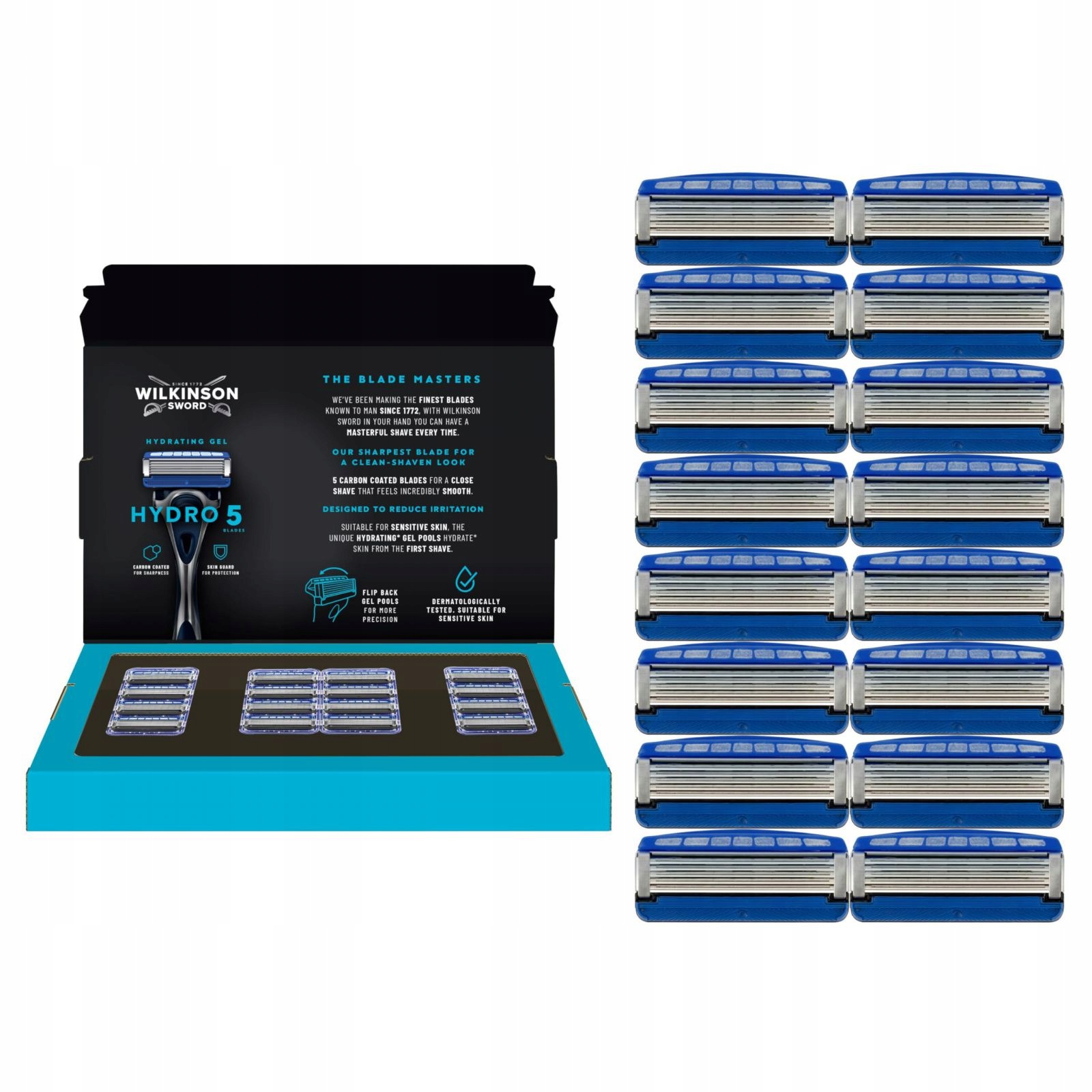 Náhradní Hlavy Hydro 5 Skin Hydration 16 Ks