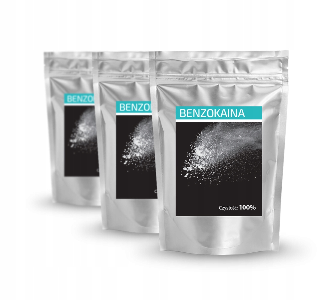 Benzokaina 250 g Benzocaine 100% 250 g Czysta bez domieszek