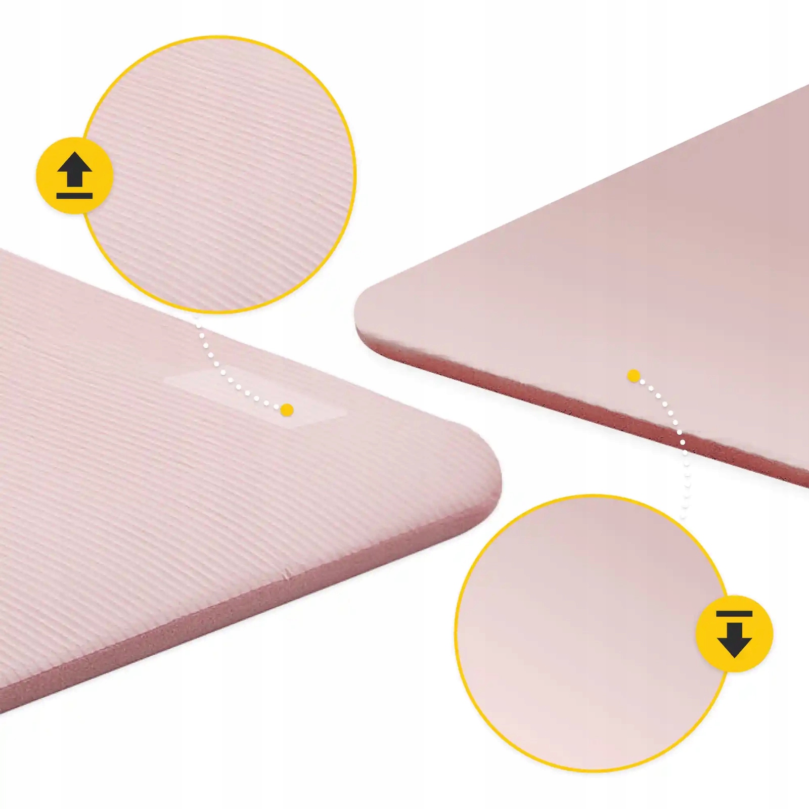 MATA DO ĆWICZEŃ JOGI NBR GIMNASTYCZNA TRENINGOWA FITNESS MEGA GRUBA 1,5 CM Model NBR