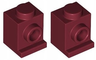 

Lego Klocek 1x1 Wypust C. Czerwony 4070/4539092 x2