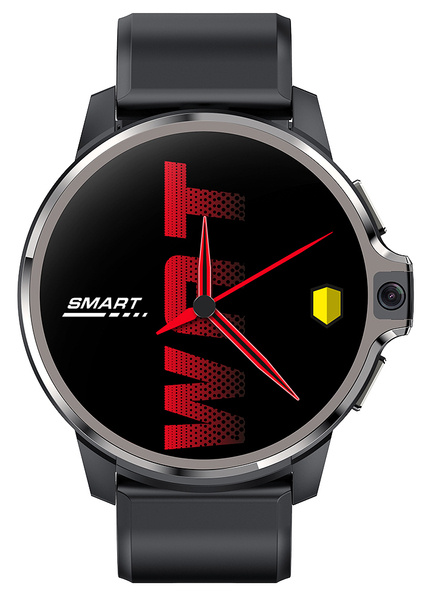SMARTWATCH ZEGAREK ROZMOWY DAMSKI MENU PL SMART WATCH MĘSKI POWIADOMIENIA Kolor czarny