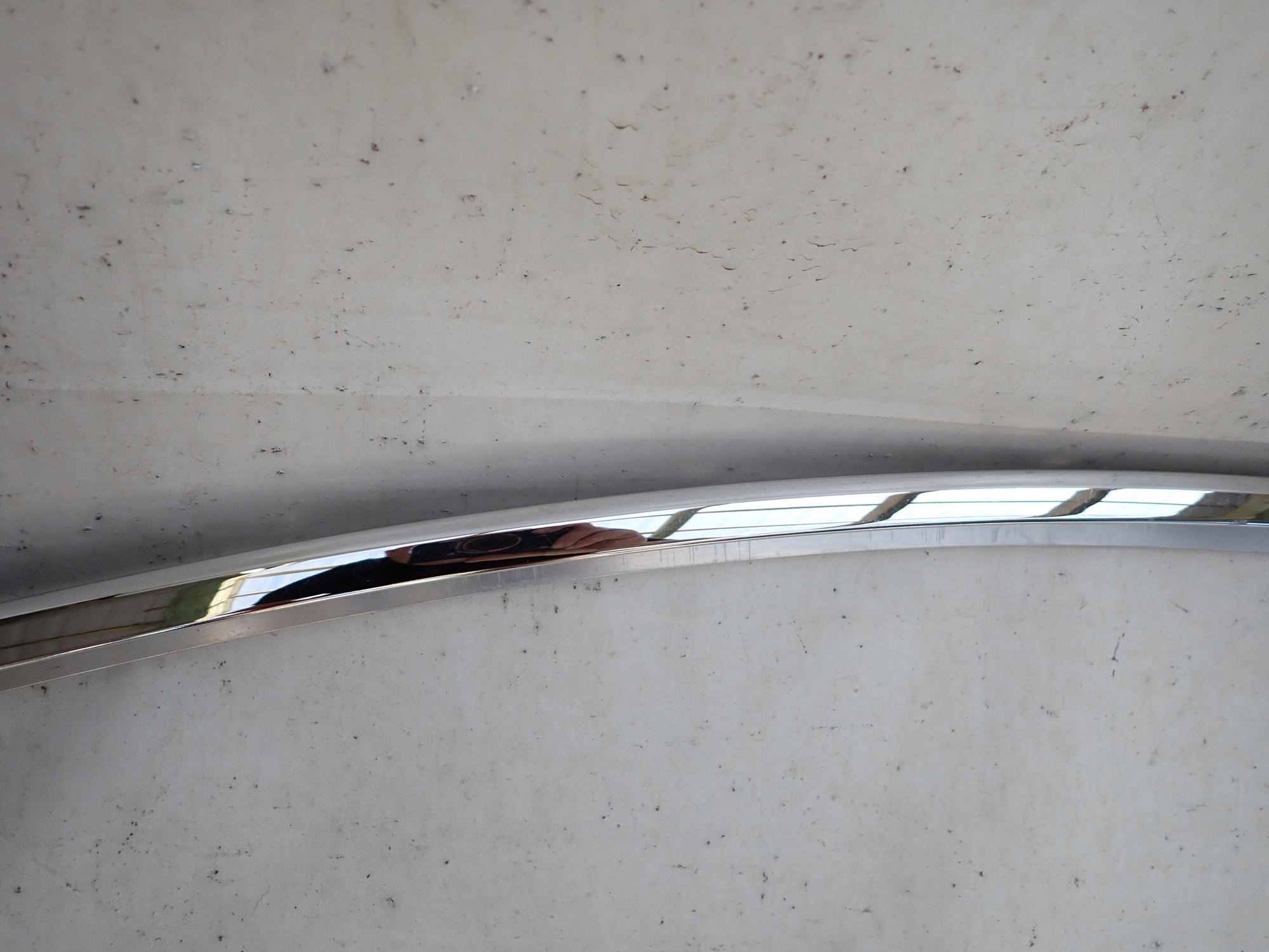 TESLA MODEL S 12-> CHROM lišta Karoserie střechy levá
