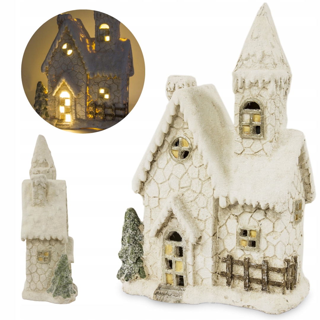 

Domek Led świąteczna figurka świecący 50x32cm