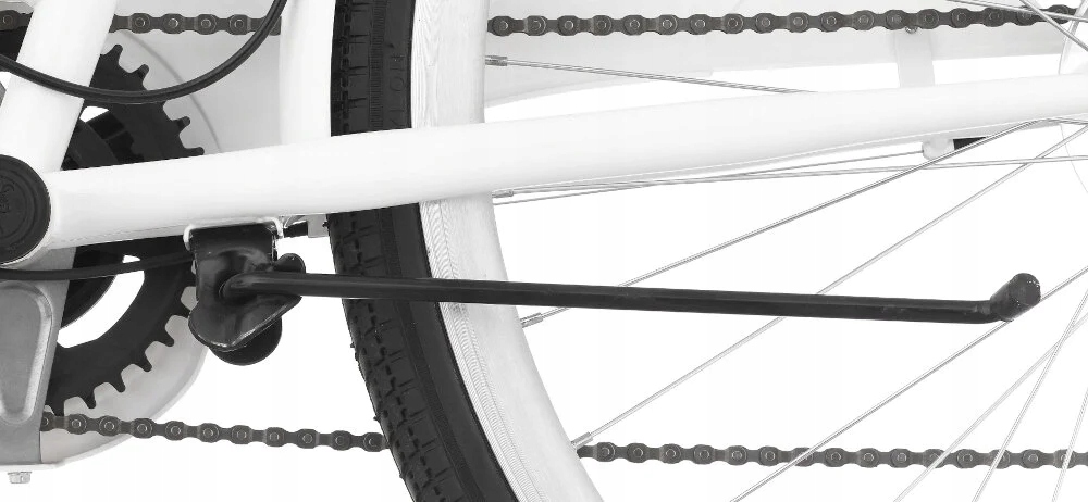 Rower miejski Citybike S7B 28 cali damski Biały Liczba biegów 7