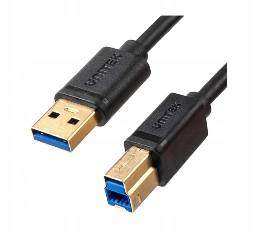 Unitek Kabel Do Drukarki Usb-a Usb-b 3.0, 2M