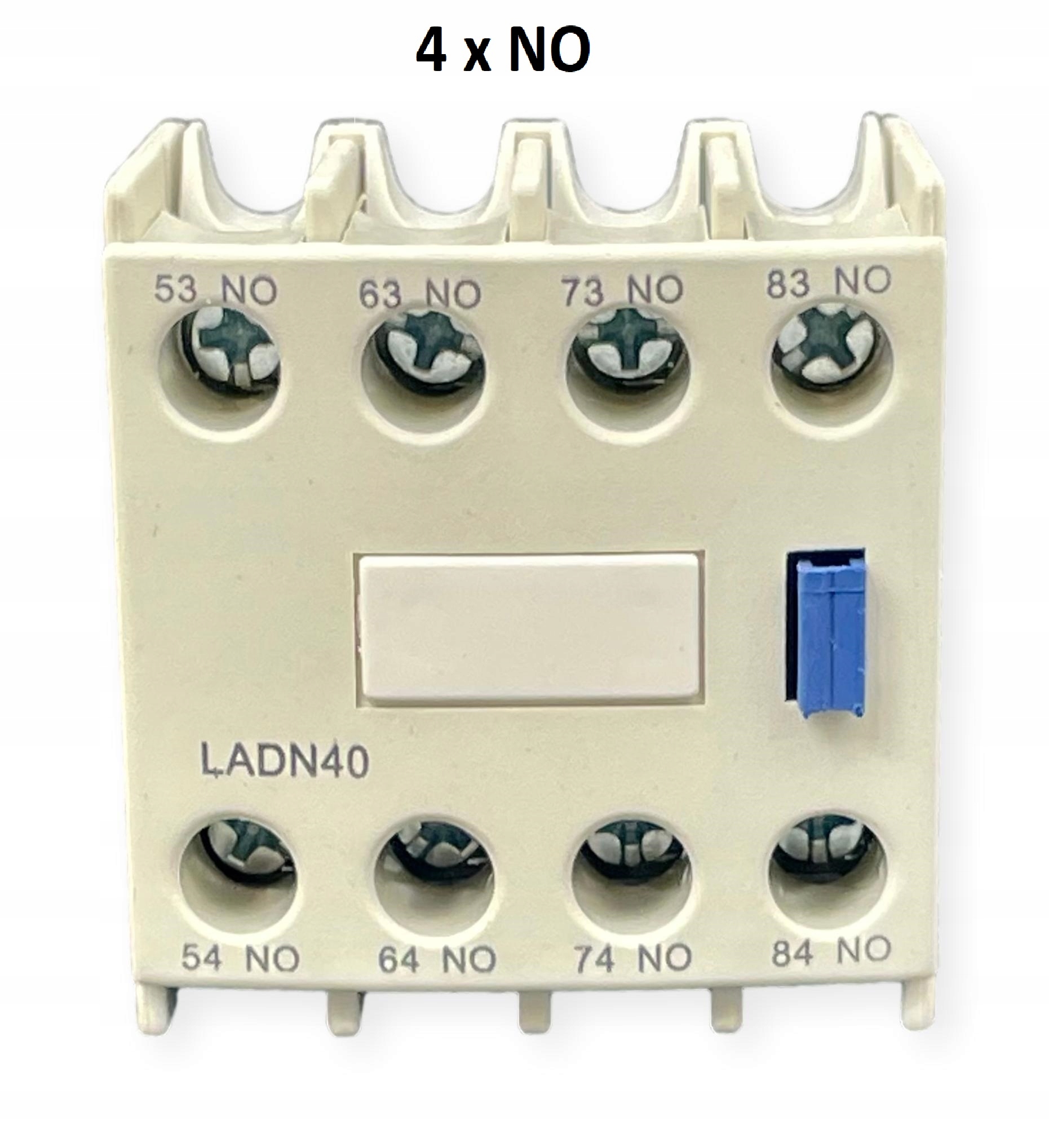 

LADN40 Styk pomocniczy przedni 4NO dla LC1