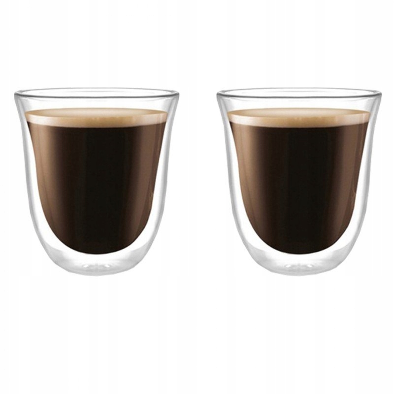 

Szklanki termiczne 220ML do kawy zestaw 2szt