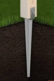 Podstawa słupa, kotwa wbijana regulowana 0-120mm Producent Staltech