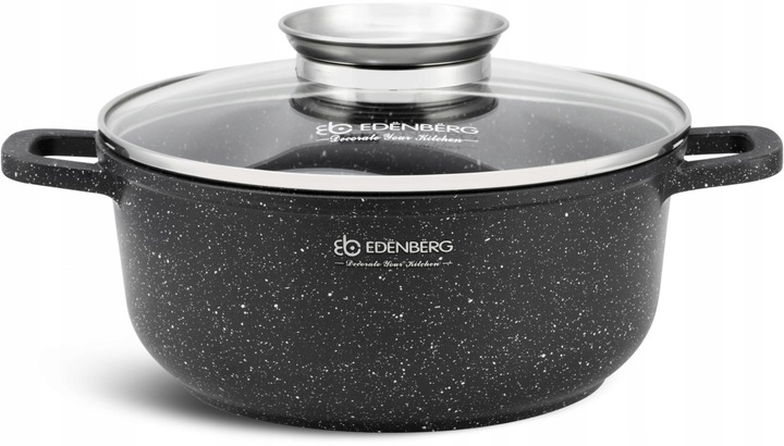 

Garnek Marmurkowy Brytfanka 4.5 L 24 CM Edenberg