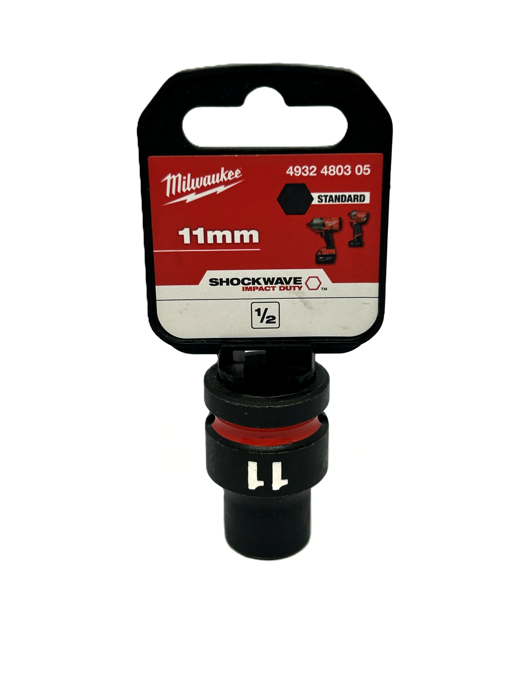 Nasadka Udarowa Krótka Milwaukee 1/2 Std 11 mm