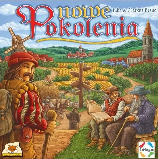 Nowe Pokolenia Gra Planszowa Hobbity Strategiczna Ekonomiczna 2–4 graczy 12